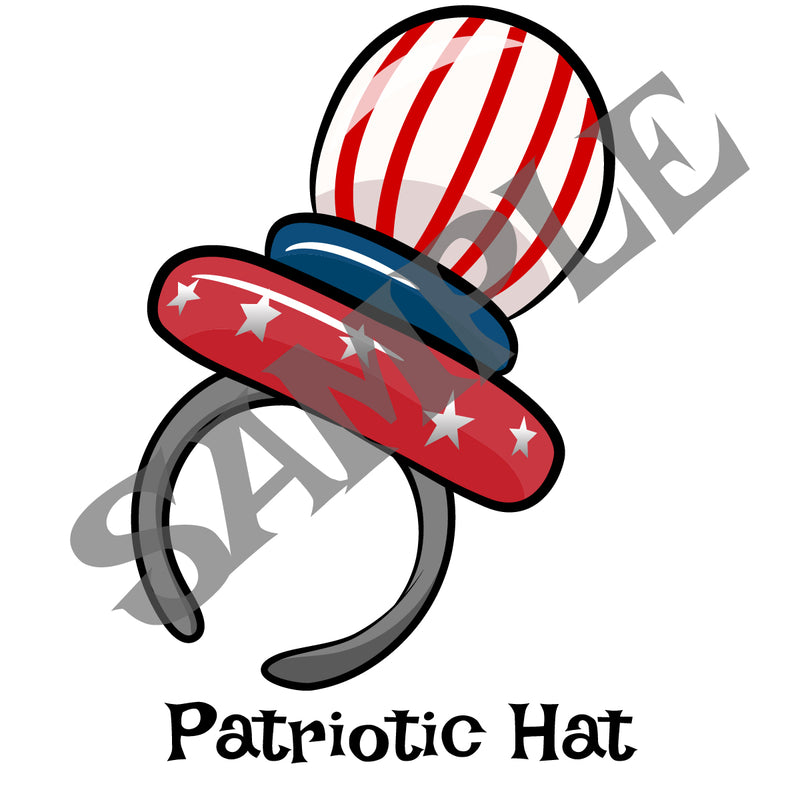 Patriotic Hat Balloon