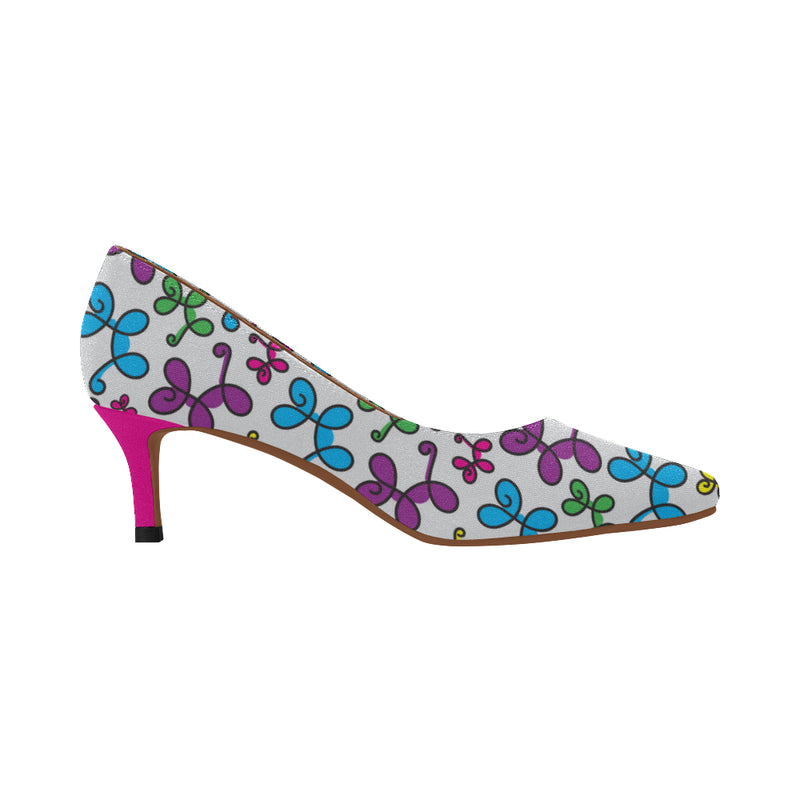 Women's Pointed Toe Low Heel Pumps