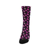 Pink Balloon Animals Socks