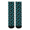 Blue Balloon Animals Socks