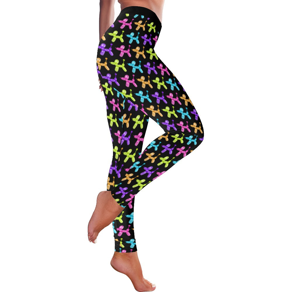 Color Pop Balloon Dog Leggings