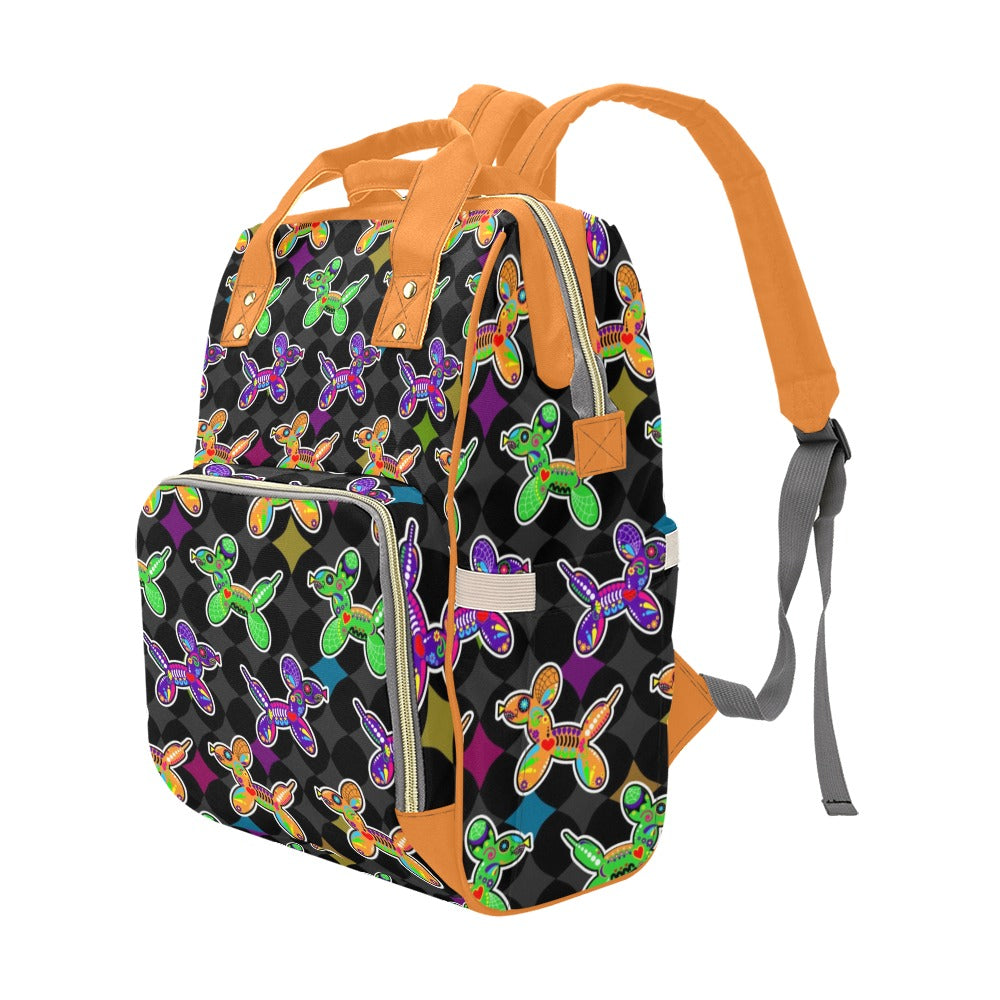 Sugar Skull Balloon Dogs Jam Backpack