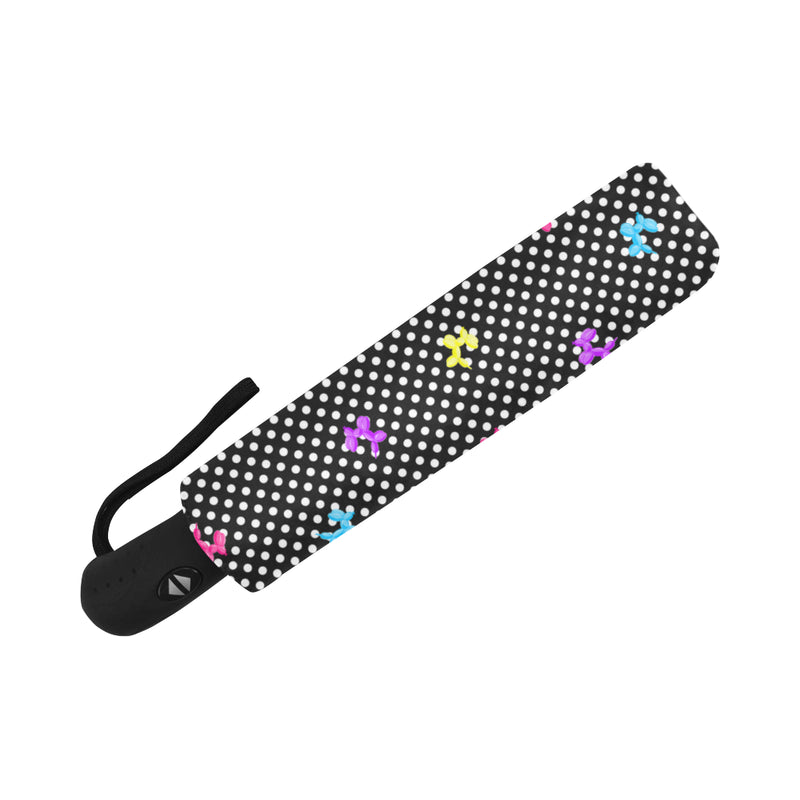 Polka-Dogs Auto Fold Umbrella