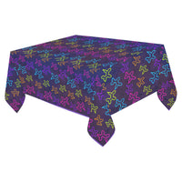 Neon Dogs Cotton Linen Tablecloth