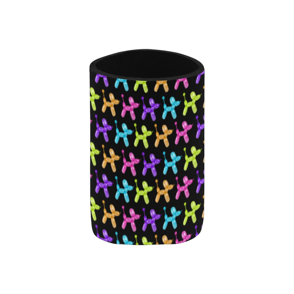 Color Pop Balloon Dog Neoprene Can Cooler