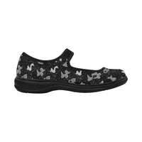 graytoe.fw Mila Satin Women's Mary Jane Shoes (Model 4808)