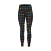 Sugar Skull Diamond Leggings with Pockets