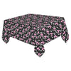 Dogs & Stars Cotton Linen Tablecloth 52"x 70"