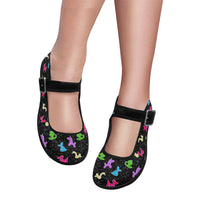 toe Mila Satin Women's Mary Jane Shoes (Model 4808)