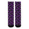 Purple Balloon Animals Socks