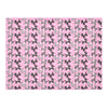 Retro Dogs Cotton Linen Tablecloth 52"x 70"