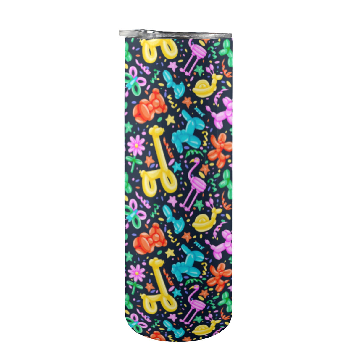 Balloon Fiesta 20oz Tumbler with Lid and Straw