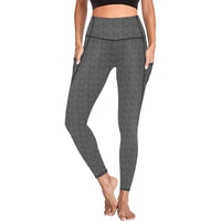 Subtle Balloon Dog Leggings with Pockets