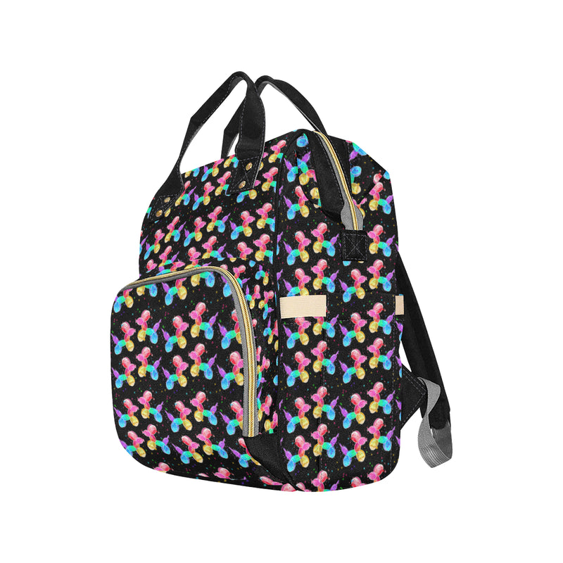 Rainbow Balloon Dogs Jam Backpack