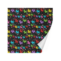 Balloon Dog Lights Gift Wrapping Paper 58"x 23" (1 Roll)