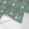Reindeer Balloon Dogs Micro Fleece Blanket