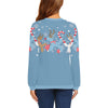 Blue Reindeer Balloon Dogs Sweatshirt