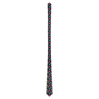 Classic Balloon Animals Black Necktie