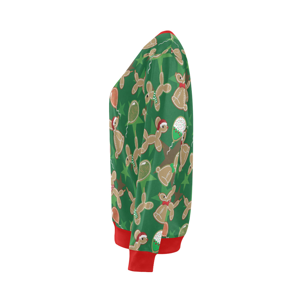 Animal Cookies Women's Holiday Sweater