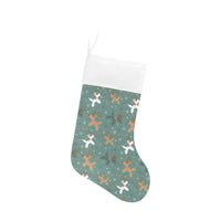 Green Reindeer Balloon Dog Christmas Stocking