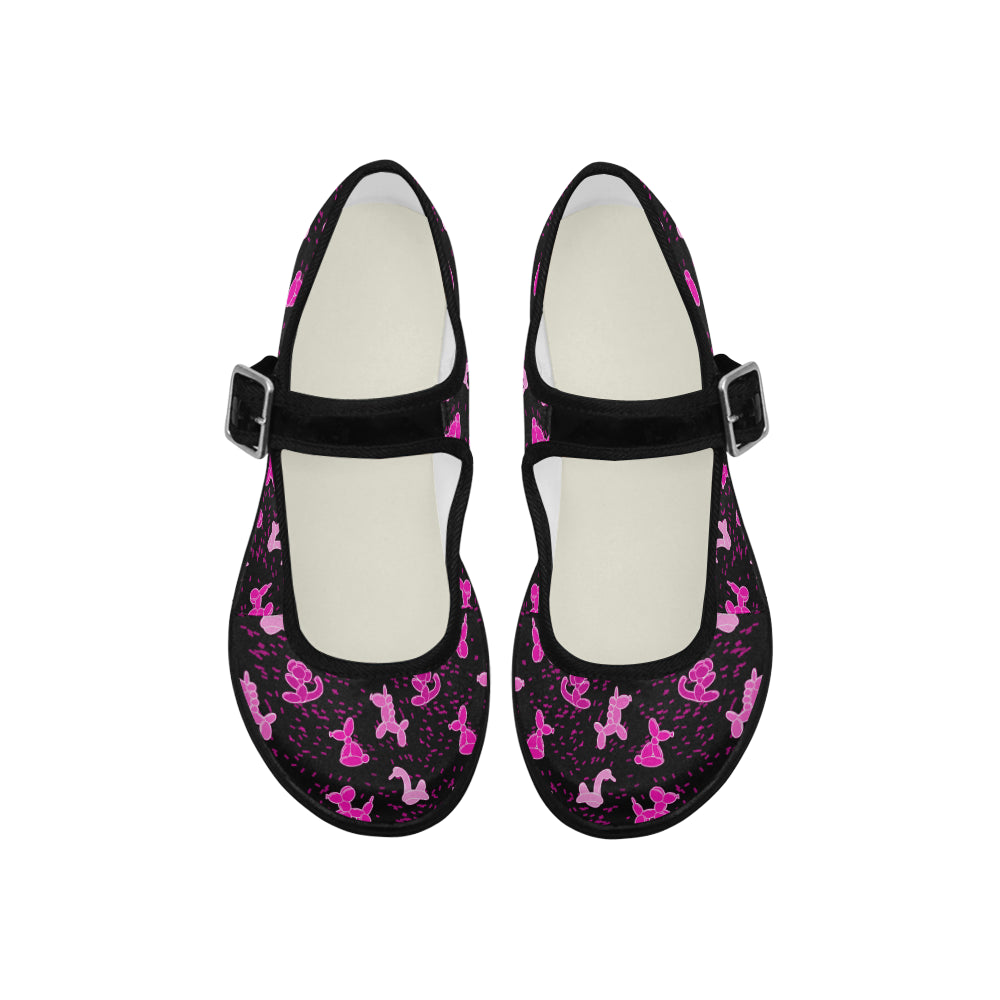 pinktoe.fw Mila Satin Women's Mary Jane Shoes (Model 4808)