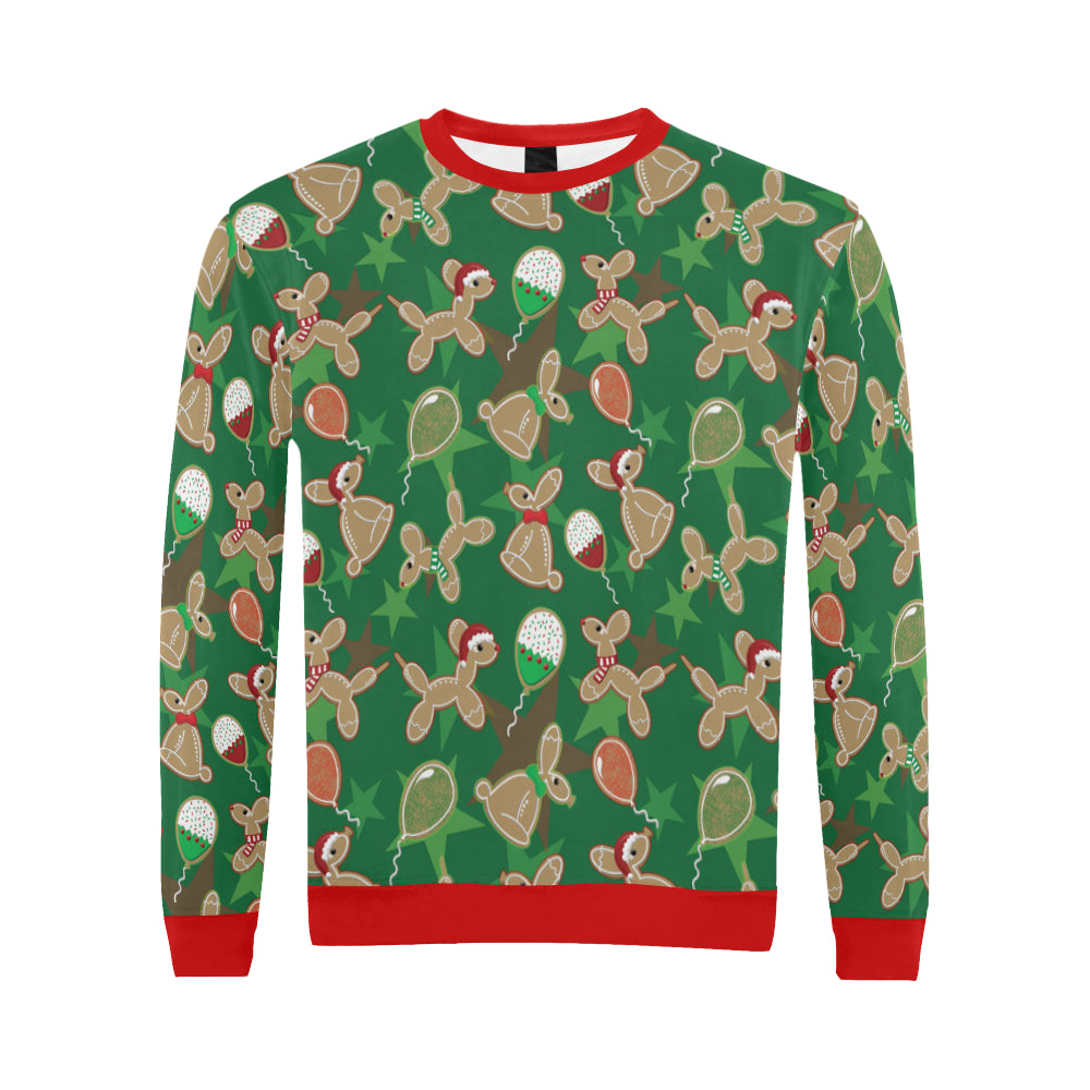 Animal Cookies Men's Holiday Sweater