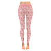 Pink Reindeer Balloon Dog Leggings