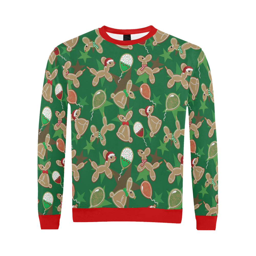 Animal Cookies Men's Holiday Sweater