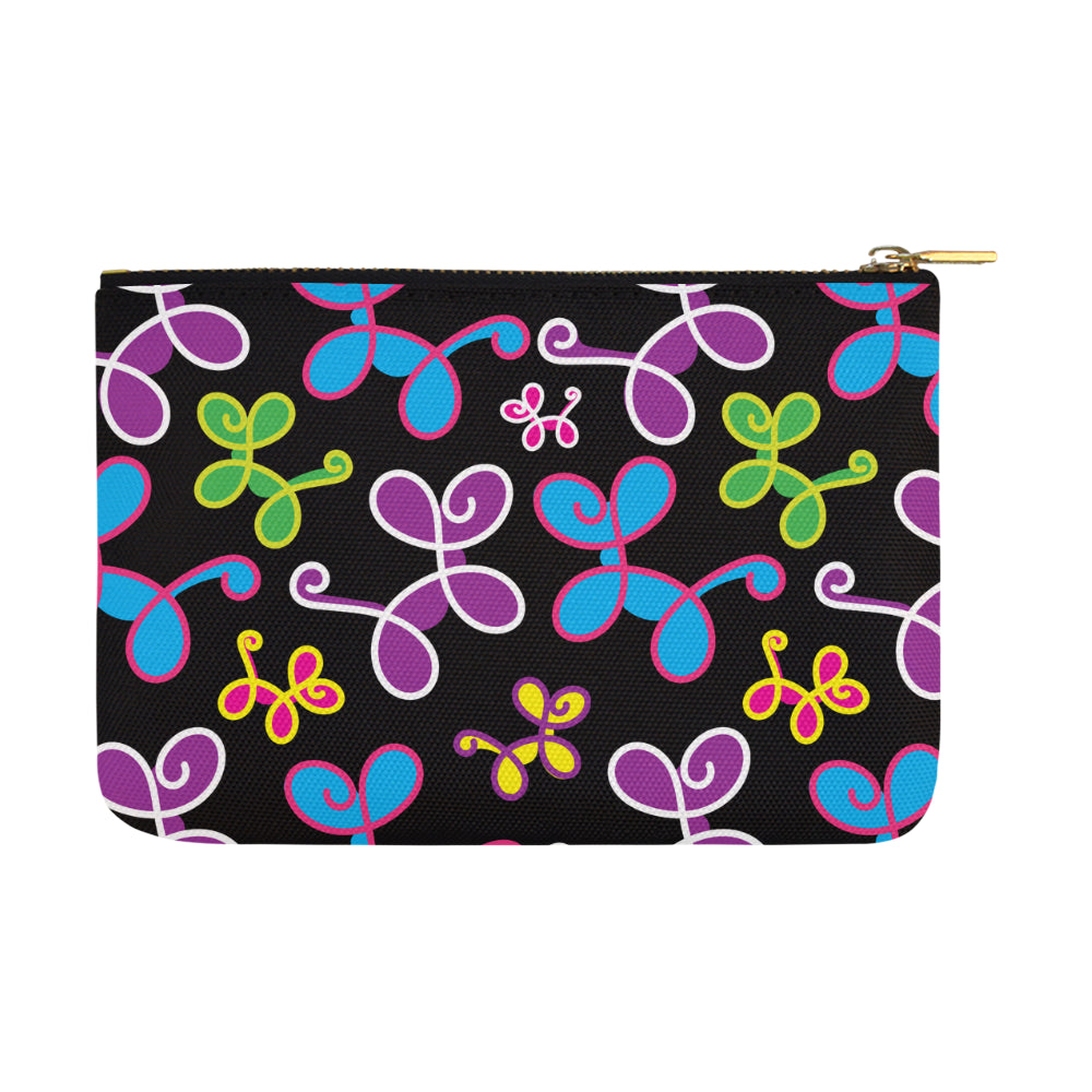 Swirly Pups Zippered Pouch