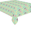 Classics on Mint Cotton Linen Tablecloth 52"x 70"