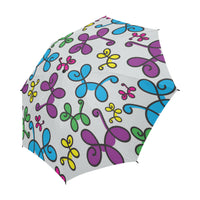 Swirly Pups Auto Fold Umbrella
