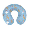 Reindeer Balloon Dogs Travel Pillow