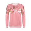 Pink Reindeer Balloon Dog Sweatshirt