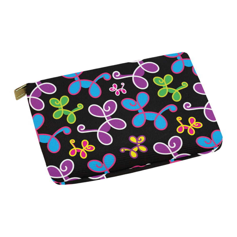 Swirly Pups Zippered Pouch
