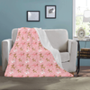 Reindeer Balloon Dogs Micro Fleece Blanket