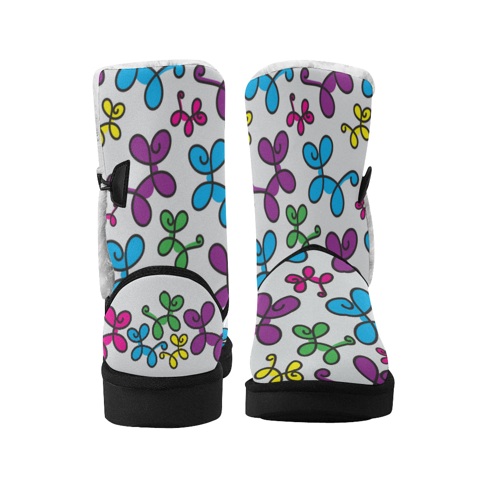 Swirly Pups Snow Boots