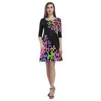 Swirly Pups Skater Dress