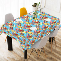 Comic Dogs Cotton Linen Tablecloth 52"x 70"