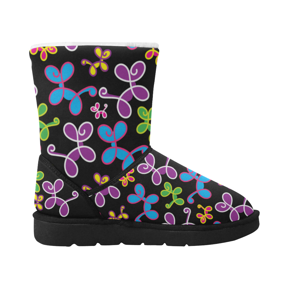 Swirly Pups Snow Boots