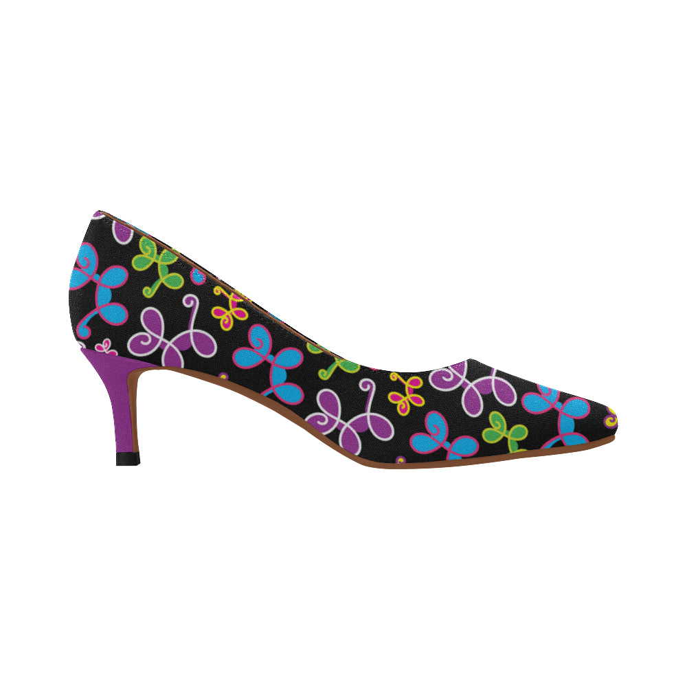 Women's Pointed Toe Low Heel Pumps