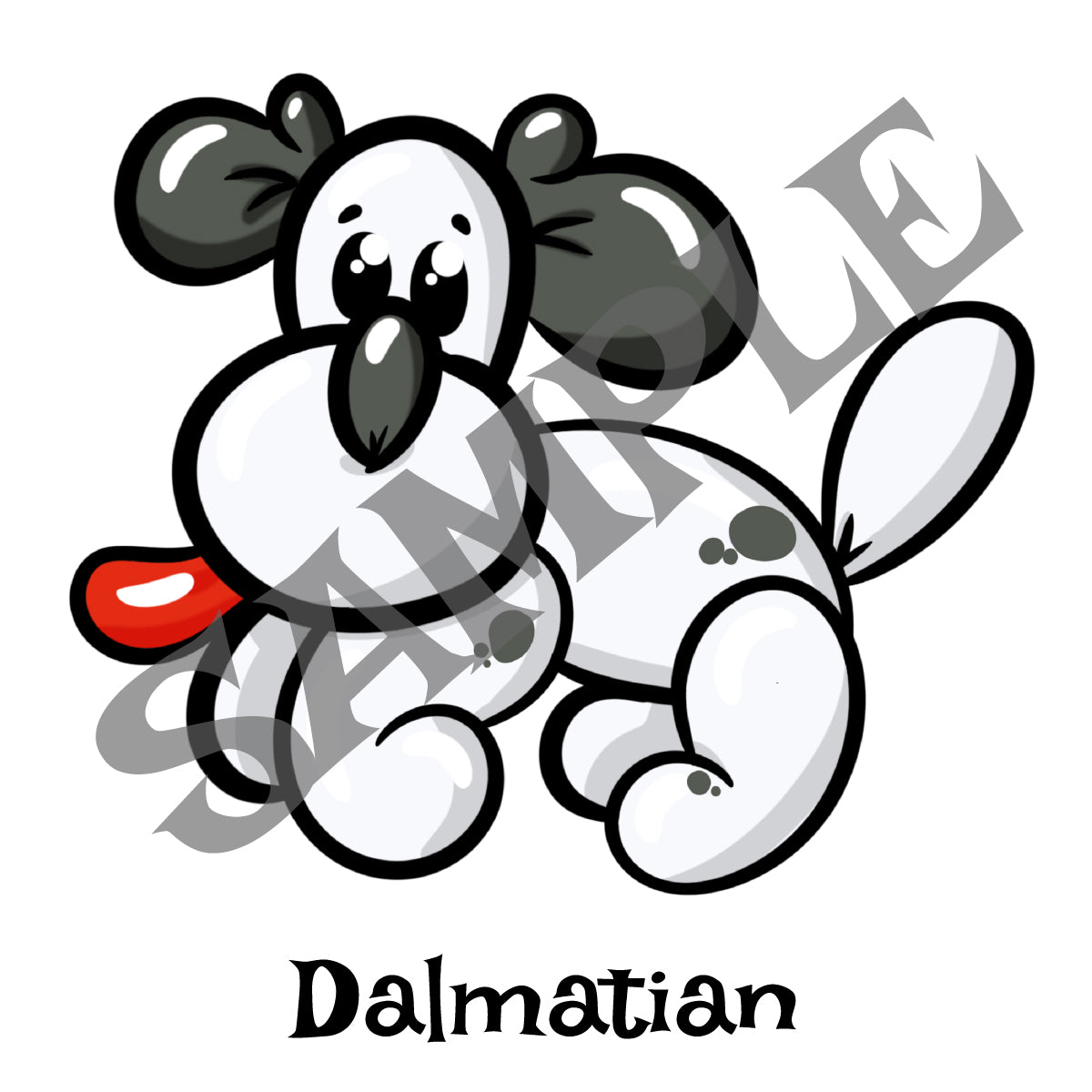 Dalmatian Balloon Dog