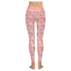 Pink Reindeer Balloon Dog Leggings