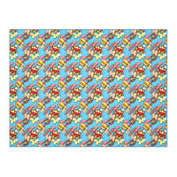 Comic Dogs Cotton Linen Tablecloth 52"x 70"
