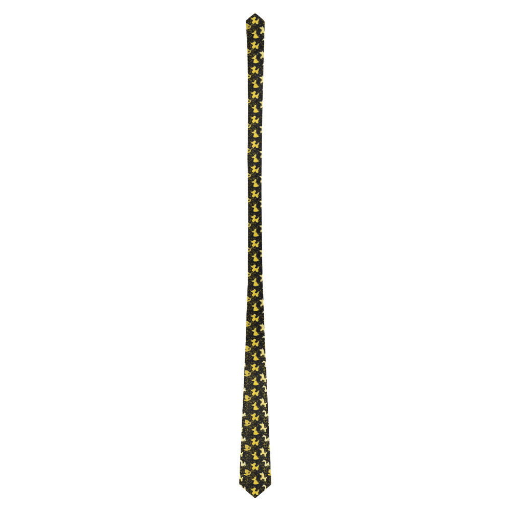 Yellow Balloon Animals Necktie