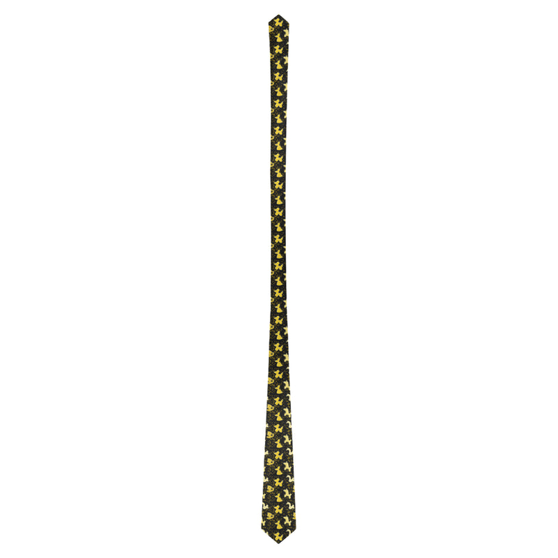 Yellow Balloon Animals Necktie