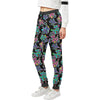 Graffiti Dogs on Black Women's Sweatpants