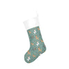 Green Reindeer Balloon Dog Christmas Stocking