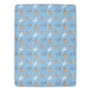 Reindeer Balloon Dogs Micro Fleece Blanket
