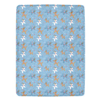 Reindeer Balloon Dogs Micro Fleece Blanket