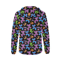 Swirly Pups Zippered Hoodie